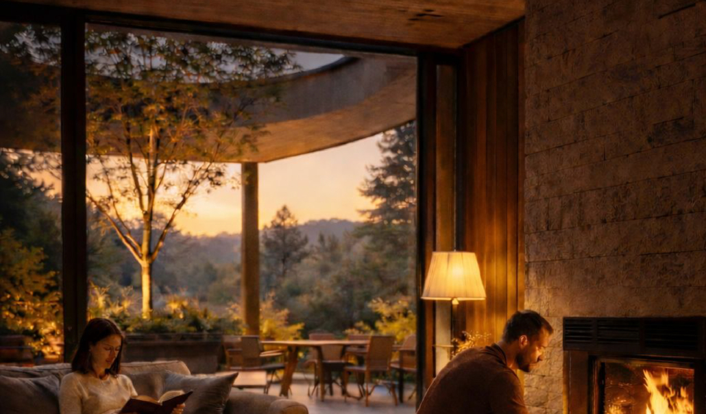 casa para el descanso